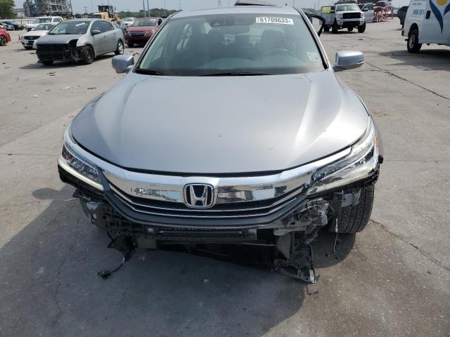 1HGCR3F90HA042864 - 2017 HONDA ACCORD TOURING GRAY photo 5