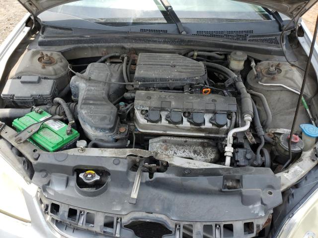 2HGES16364H546487 - 2004 HONDA CIVIC DX VP Gümüş foto 11
