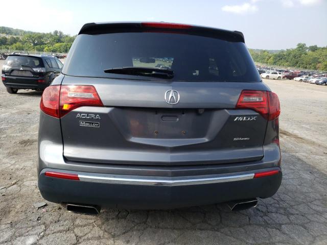 2HNYD2H61AH514975 - 2010 ACURA MDX TECHNOLOGY GRAY photo 6