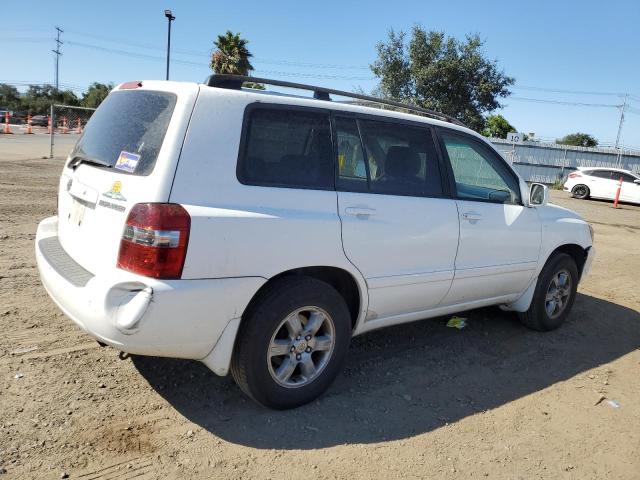 JTEDP21A240015827 - 2004 TOYOTA HIGHLANDER BASE WHITE photo 3