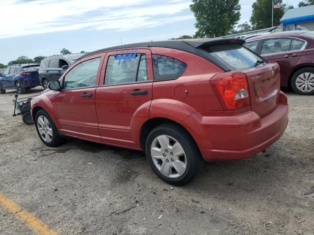 1B3HB48B07D590375 - 2007 DODGE CALIBER SXT RED photo 2