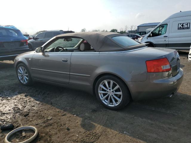 WAUDT48H95K008794 - 2005 AUDI A4 QUATTRO CABRIOLET TAN photo 2