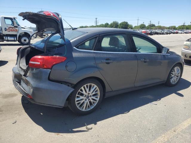 1FADP3J28FL269312 - 2015 FORD FOCUS TITANIUM GRAY photo 3