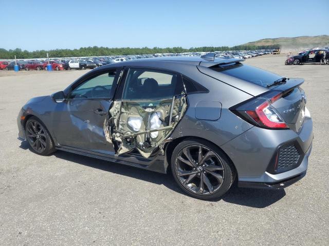 SHHFK7H90JU408547 - 2018 HONDA CIVIC SPORT TOURING GRAY photo 2