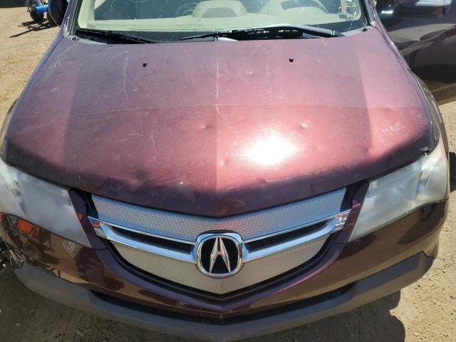 2HNYD28438H547159 - 2008 ACURA MDX TECHNOLOGY MAROON photo 12