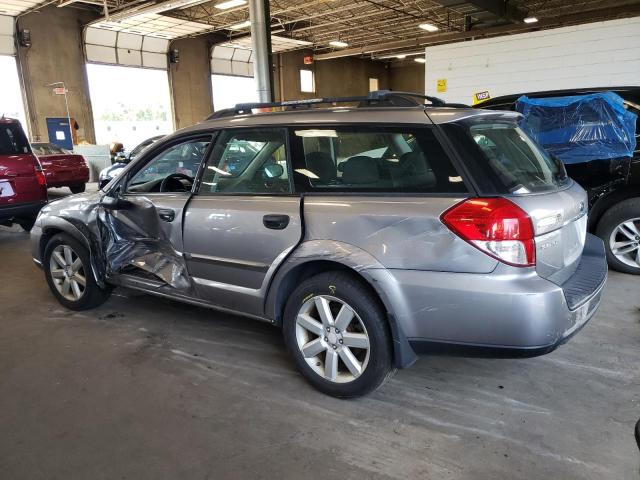 4S4BP61C486364913 - 2008 SUBARU OUTBACK 2.5I SILVER photo 2