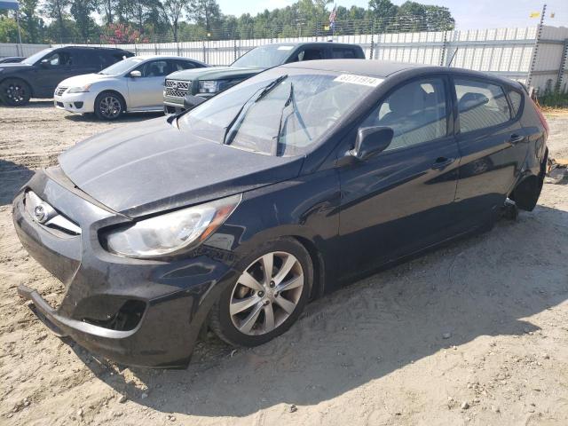 KMHCU5AEXCU046100 - 2012 HYUNDAI ACCENT GLS BLACK photo 1