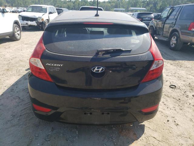 KMHCU5AEXCU046100 - 2012 HYUNDAI ACCENT GLS BLACK photo 6