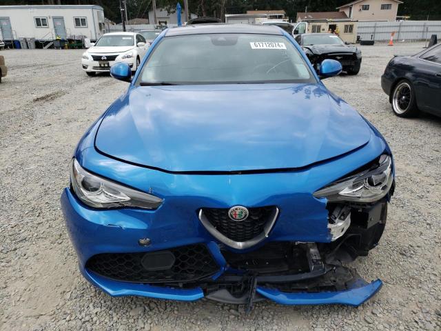 ZARFAEDN3H7558931 - 2017 ALFA ROMEO GIULIA Q4 蓝色 照片 5