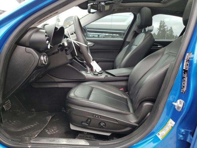 ZARFAEDN3H7558931 - 2017 ALFA ROMEO GIULIA Q4 蓝色 照片 7