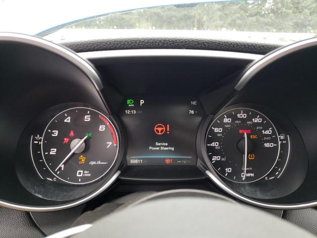 ZARFAEDN3H7558931 - 2017 ALFA ROMEO GIULIA Q4 蓝色 照片 9