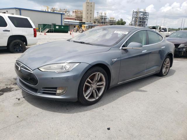 5YJSA1CG0DFP23150 - 2013 TESLA MODEL S Gümüş foto 1