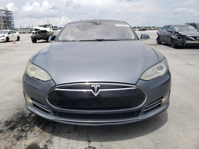 5YJSA1CG0DFP23150 - 2013 TESLA MODEL S SILVER photo 5