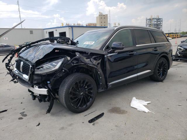 5LM5J7WCXMGL17366 - 2021 LINCOLN AVIATOR RESERVE BLACK photo 1