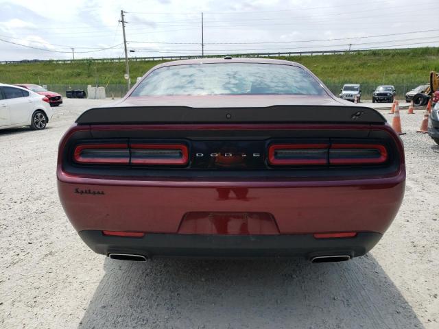 2C3CDZGG5KH684748 - 2019 DODGE CHALLENGER SXT BURGUNDY photo 6