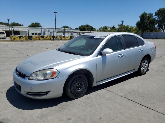 2G1WA5EK9A1156146 - 2010 CHEVROLET IMPALA LS SILVER photo 1
