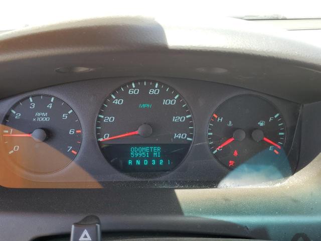 2G1WA5EK9A1156146 - 2010 CHEVROLET IMPALA LS SILVER photo 9