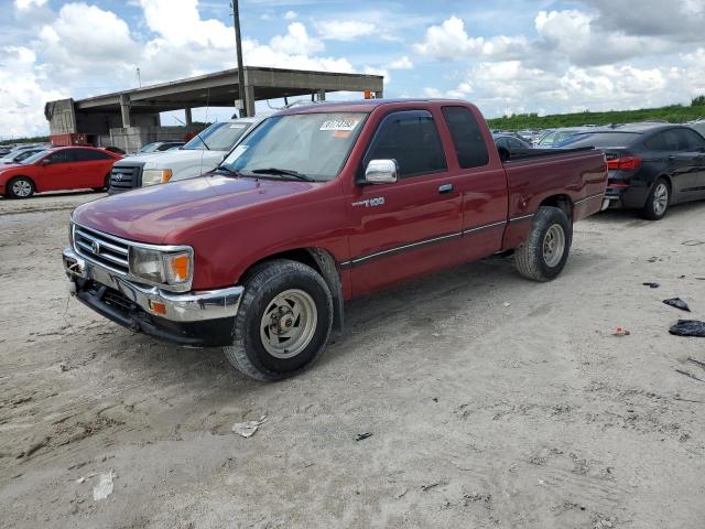 JT4TN12D4V0039430 - 1997 TOYOTA T100 XTRACAB BURGUNDY photo 1