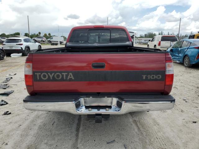 JT4TN12D4V0039430 - 1997 TOYOTA T100 XTRACAB BURGUNDY photo 6