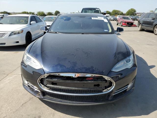 5YJSA1CNXDFP17211 - 2013 TESLA MODEL S Mavi foto 5