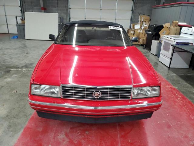 1G6VS3389LU127123 - 1990 CADILLAC ALLANTE RED photo 5