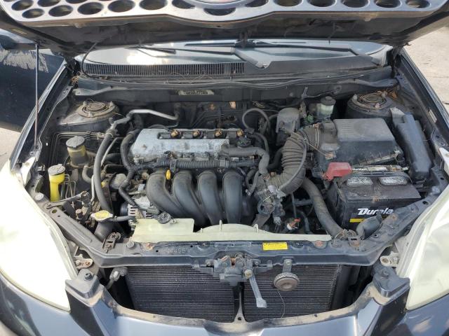 2T1KR32E63C061145 - 2003 TOYOTA COROLLA MA XR BLACK photo 11