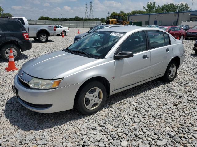 1G8AG52FX4Z114324 - 2004 SATURN ION LEVEL 1 SILVER photo 1