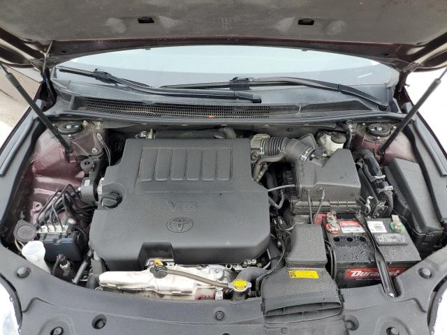 4T1BK1EB4DU033841 - 2013 TOYOTA AVALON BASE 勃艮第红 照片 11