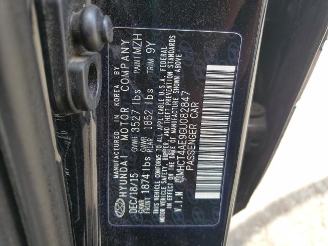 KMHCT4AE9GU082847 - 2016 HYUNDAI ACCENT SE Qara foto 12