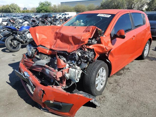 1G1JA6SH0C4175460 - 2012 CHEVROLET SONIC LS Narıncı foto 1