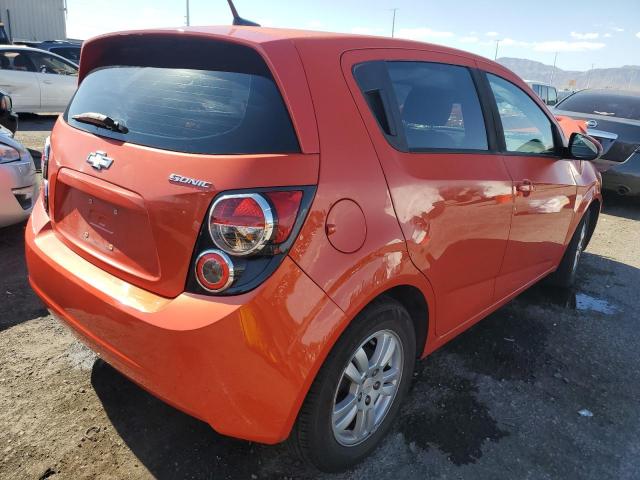 1G1JA6SH0C4175460 - 2012 CHEVROLET SONIC LS ORANGE photo 3