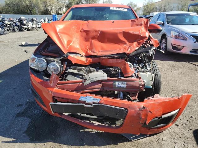 1G1JA6SH0C4175460 - 2012 CHEVROLET SONIC LS Narıncı foto 5