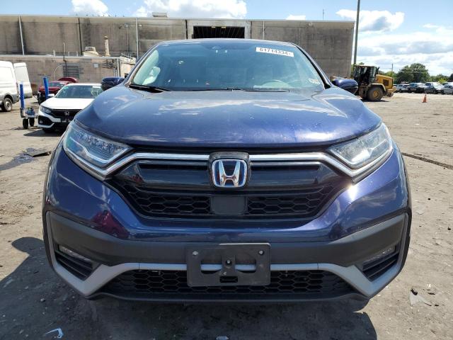 7FART6H87ME035433 - 2021 HONDA CR-V EXL BLUE photo 5