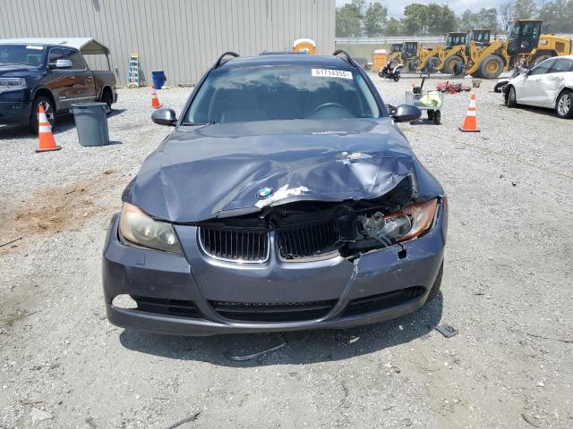 WBAVT73557FZ36634 - 2007 BMW 328 XIT CHARCOAL photo 5