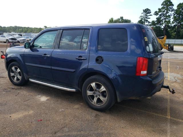 5FNYF4H73FB064215 - 2015 HONDA PILOT EXLN BLUE photo 2