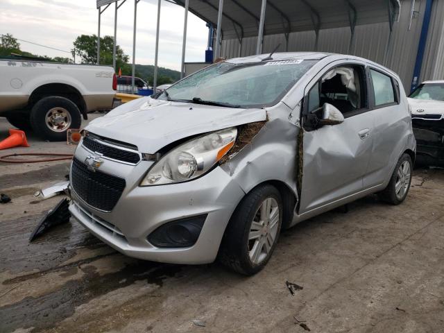 KL8CD6S9XEC534931 - 2014 CHEVROLET SPARK 1LT SILVER photo 1