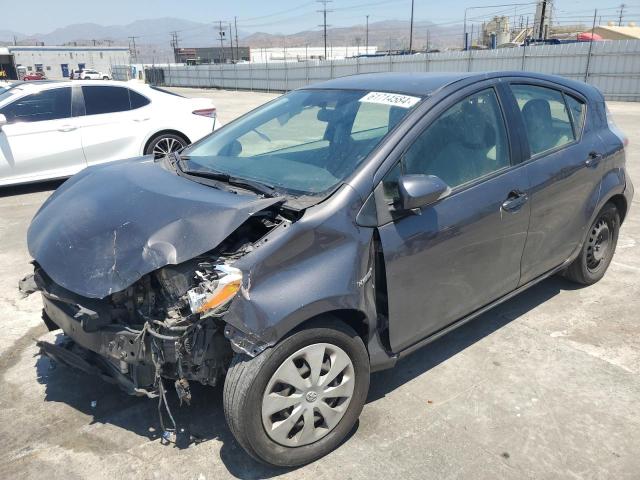 JTDKDTB38D1537320 - 2013 TOYOTA PRIUS C GRAY photo 1