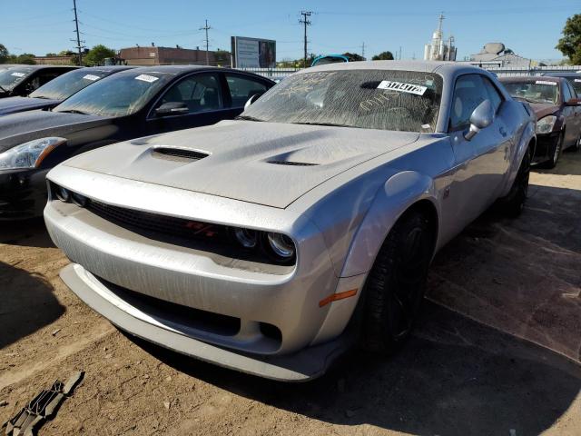 2C3CDZFJ1MH580550 - 2021 DODGE CHALLENGER R/T SCAT PACK SILVER photo 2