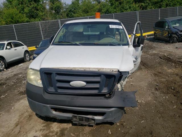 1FTRF12257NA46902 - 2007 FORD F150 WHITE photo 5