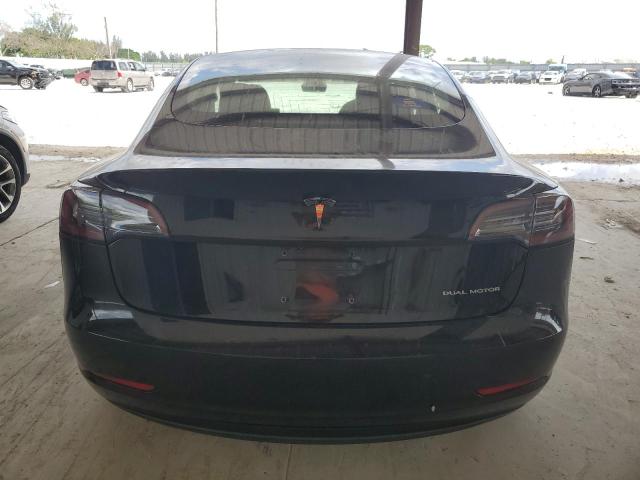 5YJ3E1EB8JF071349 - 2018 TESLA MODEL 3 BLACK photo 6