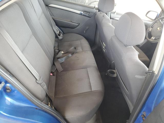 KL1TD56698B183531 - 2008 CHEVROLET AVEO BASE Mavi foto 10