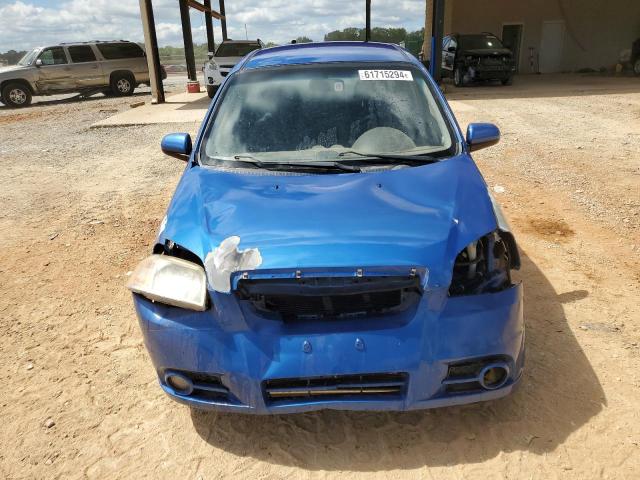 KL1TD56698B183531 - 2008 CHEVROLET AVEO BASE BLUE photo 5