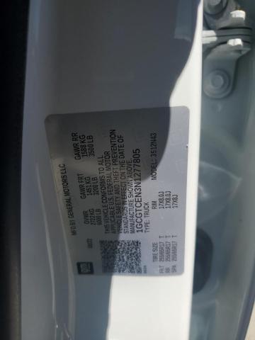 1GCGTCEN3N1277805 - 2022 CHEVROLET COLORADO LT WHITE photo 13