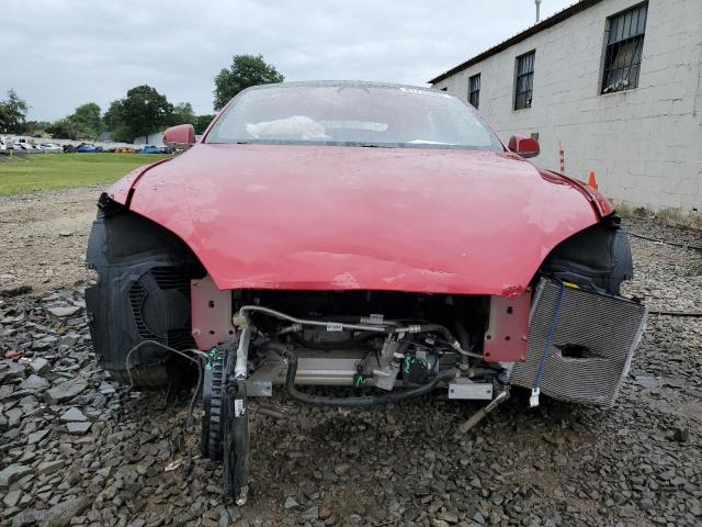 5YJSA1E24HF202861 - 2017 TESLA MODEL S Qırmızı foto 5