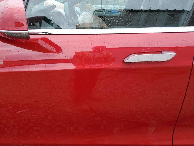 5YJSA1E24HF202861 - 2017 TESLA MODEL S Qırmızı foto 7