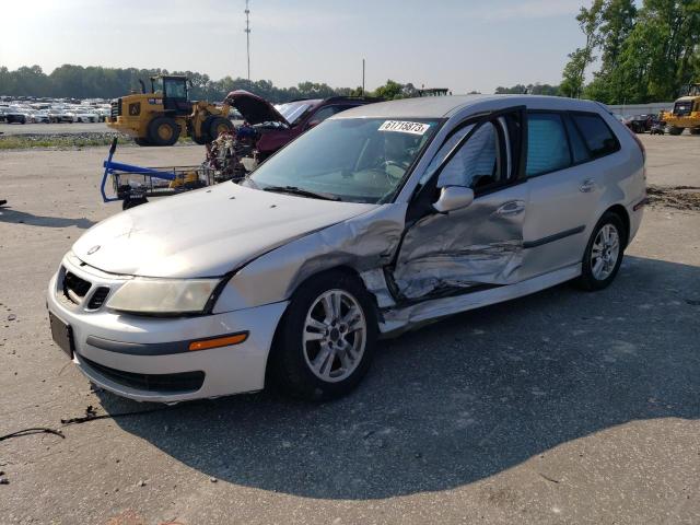 YS3FD59Y971138900 - 2007 SAAB 9-3 2.0T SILVER photo 1