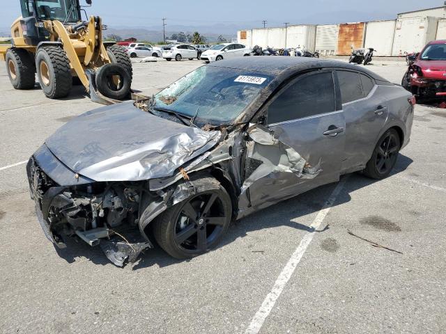 3N1AB8DV5PY263641 - 2023 NISSAN SENTRA SR GRAY photo 1