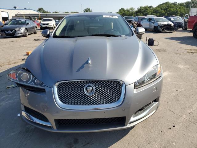 SAJWJ0EF9D8S82233 - 2013 JAGUAR XF GRAY photo 5