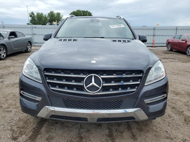 4JGDA5HBXFA529309 - 2015 MERCEDES-BENZ ML 350 4MATIC GRAY photo 5