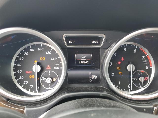 4JGDA5HBXFA529309 - 2015 MERCEDES-BENZ ML 350 4MATIC GRAY photo 9